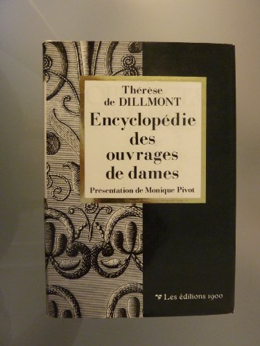 Stock image for Encyclopdie des ouvrages de dames for sale by medimops