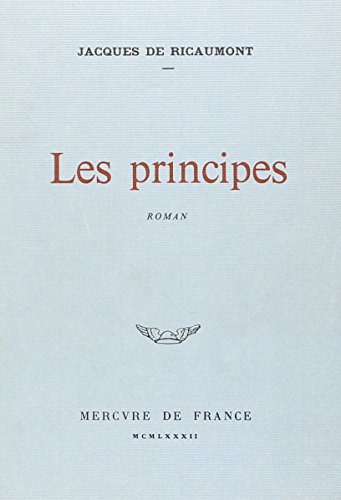 9782715200890: Les Principes