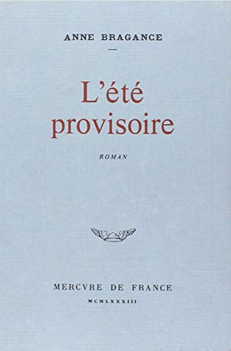 9782715201552: L't provisoire