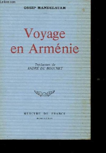 Beispielbild fr Voyage en Armnie zum Verkauf von medimops