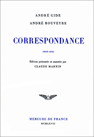 Stock image for correspondance ; 1909-1951 for sale by Chapitre.com : livres et presse ancienne