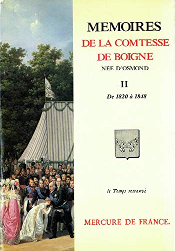 9782715214026: Mmoires (Tome 2-De 1820  1848): Rcits d'une tante