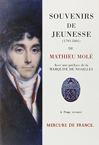 9782715216648: Souvenirs de jeunesse: (1793-1803)