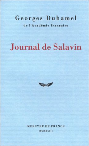 Stock image for Journal de salavin for sale by Booksavers of MD