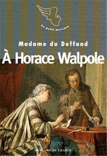 Beispielbild fr  Horace Walpole zum Verkauf von Ammareal