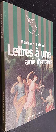 Stock image for Lettres  une amie d'enfance for sale by medimops