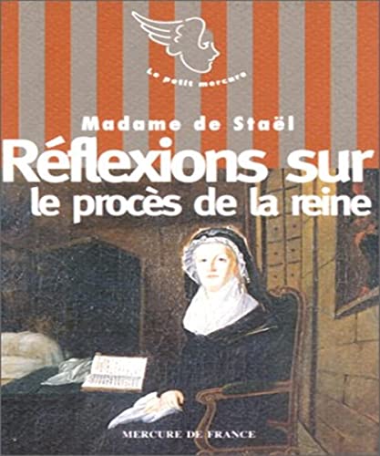 Stock image for Rflexions sur le procs de la reine for sale by Ammareal