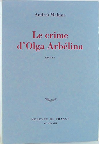 9782715220904: Le crime d'Olga Arblina