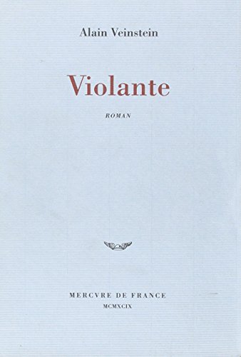 Stock image for Violante Veinstein,Alain for sale by LIVREAUTRESORSAS