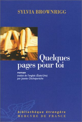 Stock image for Quelques pages pour toi for sale by medimops