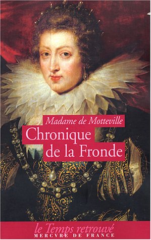 Stock image for Chronique de la Fronde for sale by medimops