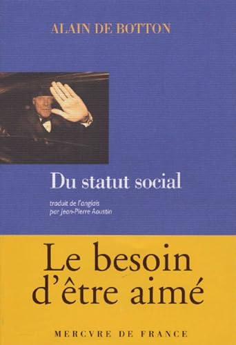 Du statut social (9782715225022) by Botton, Alain De