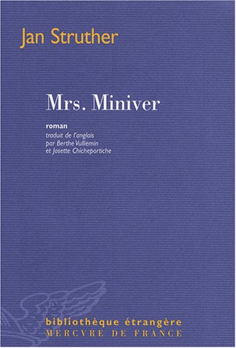 9782715228344: Mrs. Miniver