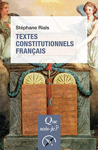 Imagen de archivo de Textes constitutionnels franais a la venta por Ammareal