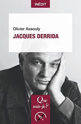 Beispielbild fr Jacques Derrida zum Verkauf von RECYCLIVRE