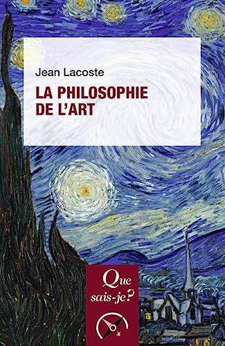 Beispielbild fr La Philosophie de l'art zum Verkauf von Gallix