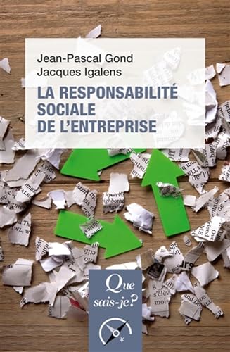 Beispielbild fr La Responsabilit sociale de l'entreprise zum Verkauf von Gallix