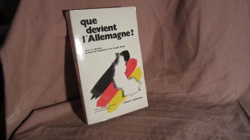 Stock image for QUE DEVIENT L'ALLEMAGNE ? Collectif for sale by LIVREAUTRESORSAS