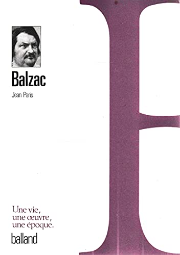 Beispielbild fr Balzac zum Verkauf von Ammareal