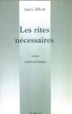 Stock image for Les rites necessaires for sale by Ammareal
