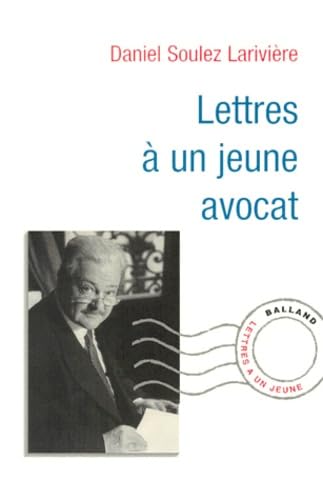 Beispielbild fr Lettre  Un Jeune Avocat zum Verkauf von RECYCLIVRE