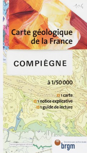 9782715911048: Carte gologique : Compigne