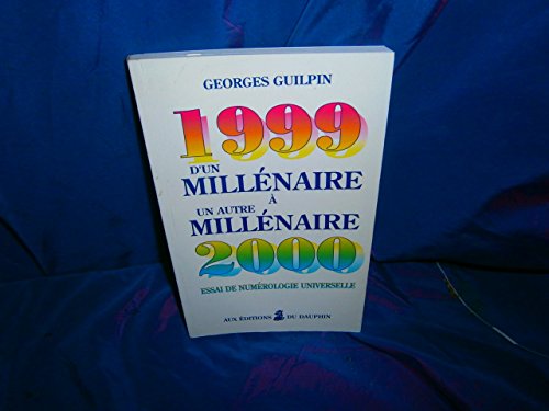Beispielbild fr D'un millnaire  un autre millnaire (1999-2000) zum Verkauf von Chapitre.com : livres et presse ancienne