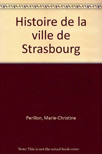 9782717109160: Histoire de la ville de strasbourg 103197