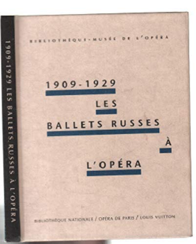 Beispielbild fr 1909-1929: The Ballets russes at the opera zum Verkauf von Mark Henderson