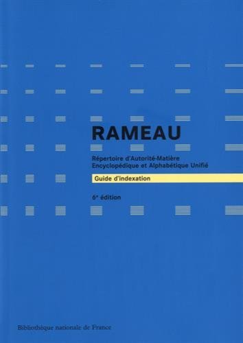 Stock image for Guide d'indexation Rameau for sale by Ammareal