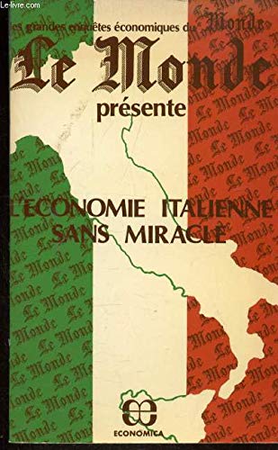 L'Économie italienne sans miracle