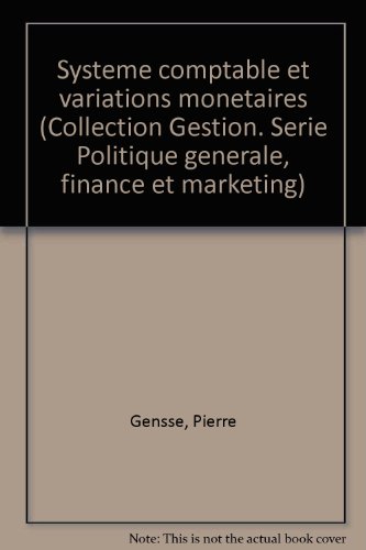 9782717808704: Systme comptable et variations montaires