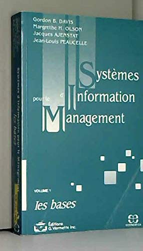 9782717811483: SYSTEMES D'INFORMATION POUR LE MANAGEMENT VOL 1 (LES)