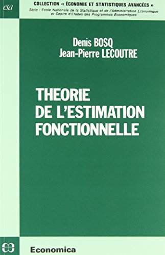Beispielbild fr Thorie de l'estimation fonctionnelle zum Verkauf von Gallix