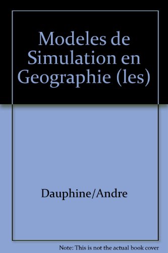 Stock image for Les modles de simulation en gographie for sale by medimops