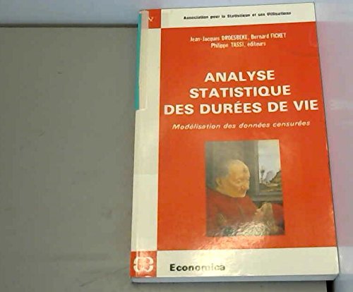 Beispielbild fr Analyse statistique des dures de vie zum Verkauf von LeLivreVert