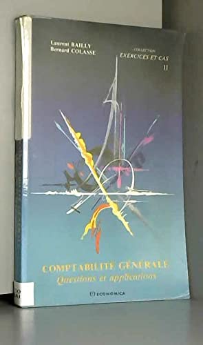 Imagen de archivo de Comptabilit gnrale a la venta por medimops