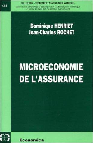 Stock image for Microconomie de l'assurance for sale by Gallix