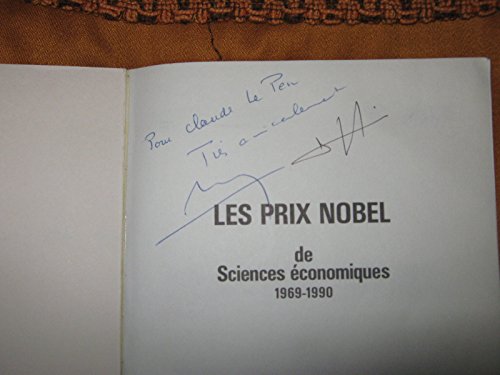 Beispielbild fr Les pros Nobel de Sciences conomiques 1969-1990 zum Verkauf von medimops