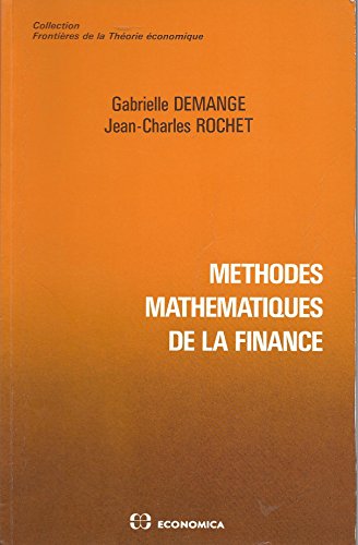 Stock image for Mthodes mathmatiques de la finance for sale by Ammareal