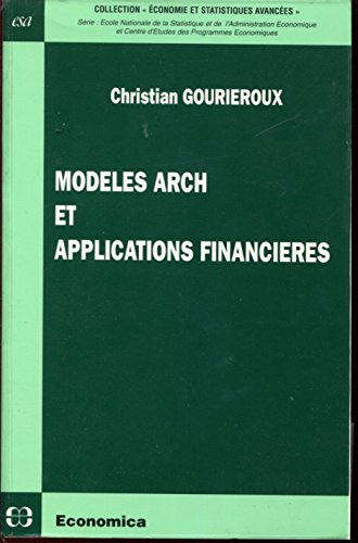 9782717822434: Modles ARCH et applications financires