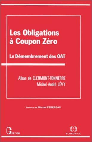 Stock image for Les obligations  coupon zro for sale by medimops