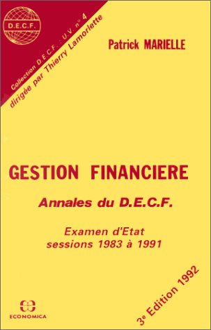 9782717823394: Gestion financiere 3 ed.