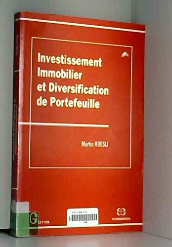 Beispielbild fr Investissement immobilier et diversification de portefeuille zum Verkauf von medimops