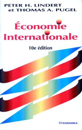 Ã‰conomie internationale (9782717830965) by Lindert, Peter H.; Pugel, Thomas A.