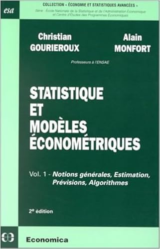 Stock image for Statistique et modles conomtriques for sale by Gallix