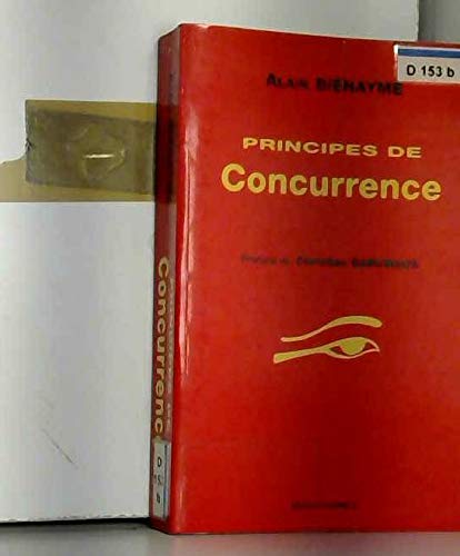 Stock image for Principes de concurrence for sale by Ammareal