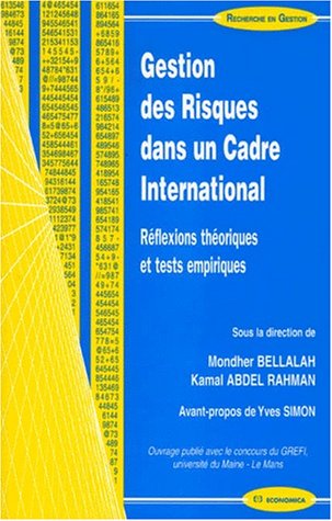 Imagen de archivo de La gestion des risques dans un cadre international a la venta por Ammareal