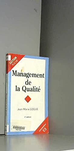 Imagen de archivo de Management de la qualit a la venta por medimops