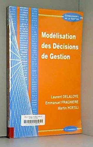 9782717843194: Modelisation Des Decisions De Gestion